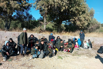 Çanakkale'de 128 Düzensiz Göçmen Yakalandı