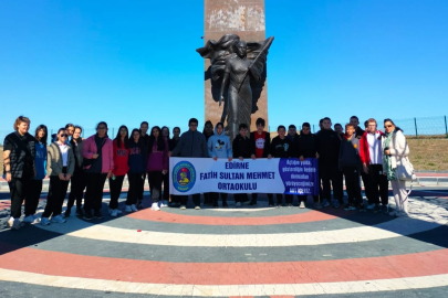 Öğrenciler Edirne’nin Tarihini Yerinde Öğrendi