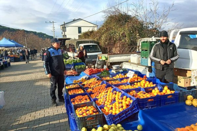 Malkara Belediyesi Zabıta Ekiplerinden Sağlamtaş Pazaryerinde Denetim