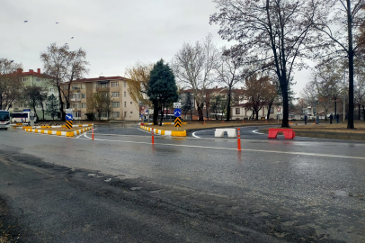 Gazimihal'deki Kavşakta Yeni Düzenleme