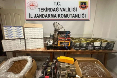 Tekirdağ'da Jandarma Operasyonları