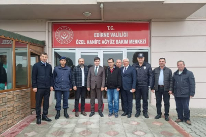 Kaymakam Ayte’den Özel Hanife Ağyüz Bakım Merkezine Anlamlı Ziyaret