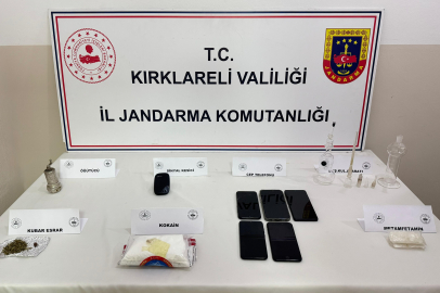 Kırklareli'nde Uyuşturucu Operasyonunda 5 Zanlı Yakalandı