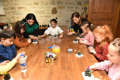 Keşan Belediyesi'nden Miniklere Yeni Yıl Atölyesi