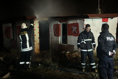 Kırklareli'nde Bir Evde Çıkan Yangın Söndürüldü