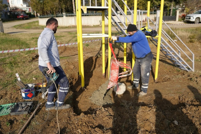 Marmaraereğlisi’nde Park Revizyon Çalışmaları Sürüyor