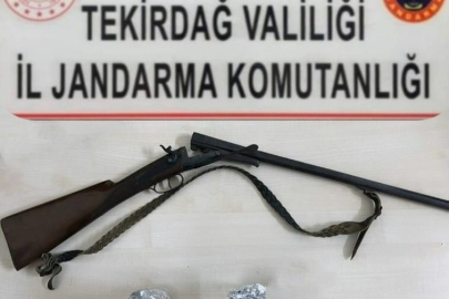 Tekirdağ'da Uyuşturucu, Silah ve İçki Operasyonu