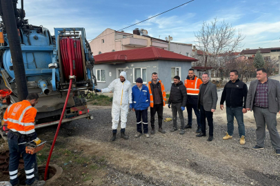 İSKİ Kanal Temizleme Aracı Havsa’da Çalışmalara Başladı