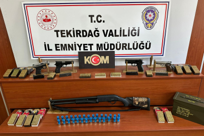 Tekirdağ'da Silah Kaçakçılığı Operasyonunda 7 Şüpheli Yakalandı