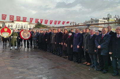 Tekirdağ'da Vatan Şairi Namık Kemal Doğumunun 184. Yıl Dönümünde Anıldı