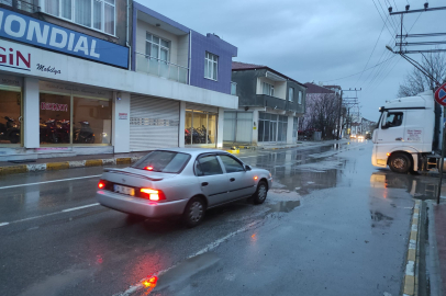 Havsa’da Yağış Sabaha Kadar Etkili Oldu