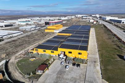 Edirne'deki Kozmetik Fabrikası Tüm Elektriğini "Güneşten" Üretiyor