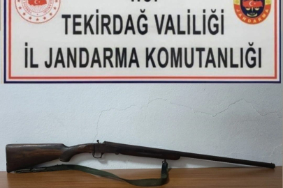 Tekirdağ'da İki Farklı Operasyonda Av Tüfeği ve Faturasız Ürünler Ele Geçirildi