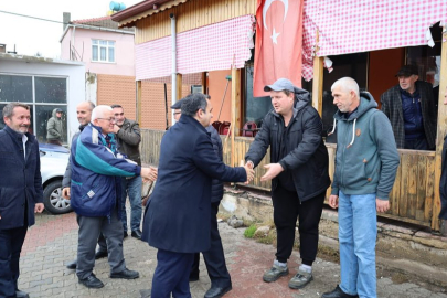 Vize Kaymakamı Balaban, Balkaya Köyü’nü Ziyaret Etti