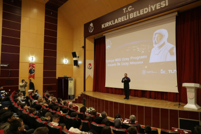 Türkiye’nin İlk Astronotu Alper Gezeravcı Kırklareli’nde