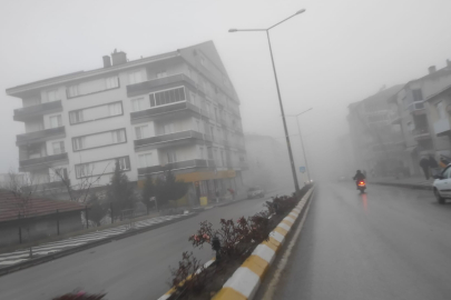 Havsa’da Haftanın Son Gününde Yoğun Sis Etkili Oldu