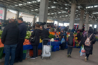 Havsa’da Yılın İlk Halk Pazarı Yoğun İlgi Gördü