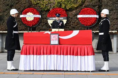 Trafik Kazasında Şehit Olan Polis Memuru İçin Tören Düzenlendi