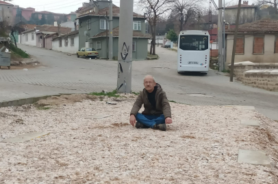 Edirneli Muhtardan İlginç Protesto