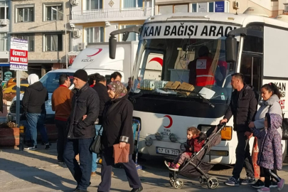 Gelibolu'da Kızılay'a Bir Günde 67 Ünite Kan Bağışı Yapıldı