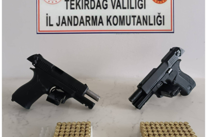 Tekirdağ'da Jandarma Ekiplerinden Silah Operasyonu