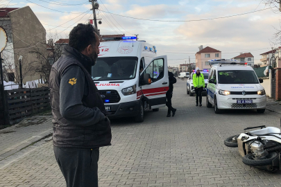 Ergene’de Trafik Kazası: 1 Yaralı