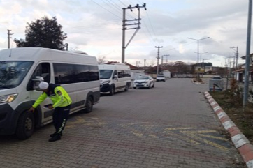 Kırklareli'nde 110 Araç Trafikten Men Edildi