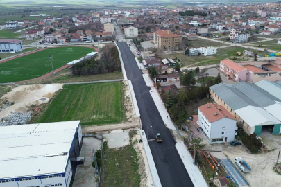 Pınarhisar’da Vize Caddesi Asfalt Çalışmalarında İlk Etap Tamamlandı