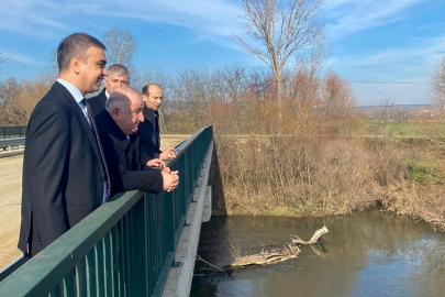 Tunca Nehri'nde Sulama Sezonu Öncesi İnceleme