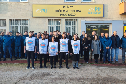 Öldürülen PTT'ciler İçin Edirne'de Eylem