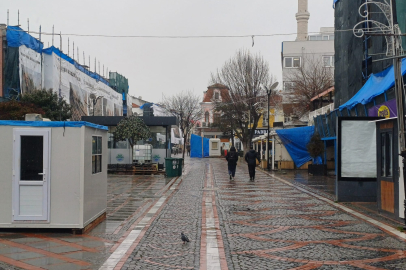 Edirne’de Şehir Merkezi Boş Kaldı