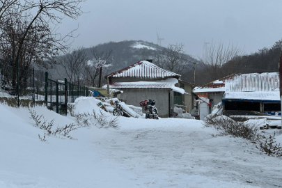 Edirne ve Kırklareli'nin Yüksek Kesimlerinde Kar Yağışı