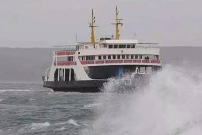 Marmara'da Olumsuz Hava Şartları Nedeniyle Deniz Seferleri İptal Edildi