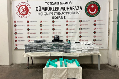 Kapıkule'de Gümrük Muhafaza Ekipleri Çok Sayıda Kaçakçılık Girişimini Önledi