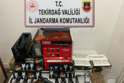 Tekirdağ'da Kaçakçılık ve Ruhsatsız Silah Operasyonlarında 4 Kişi Yakalandı