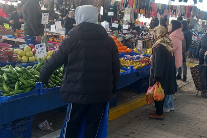 Havsa Halk Pazarı’nda Taze ve Yerel Ürüne Yoğun İlgi