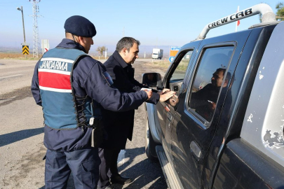 Vize Kaymakamı Balaban, Trafik Uygulamasına Katıldı