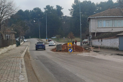 Edirne’deki Su Patlağına Anında Müdahale