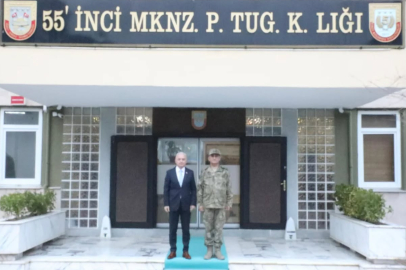 Vali Turan, Tuğgeneral Erdal Köse’yi Ziyaret Etti