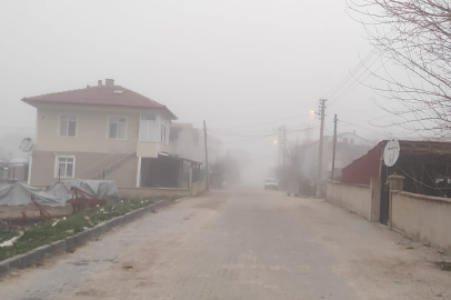 Havsa'da Yoğun Sis Etkili Oldu