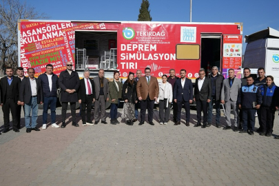 Marmaraereğlisi Belediyesi, Deprem Simülasyon Turu Düzenledi