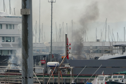 Pendik Marina’da Yakıt Deposunda Yangın