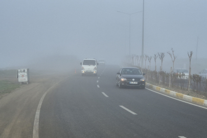 Tekirdağ'da Yoğun Sis: Göz Gözü Görmüyor