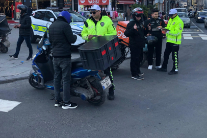 Çorlu’da Motosikletliler Denetlendi