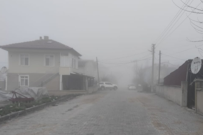 Havsa’da Yoğun Sis Etkili Oldu