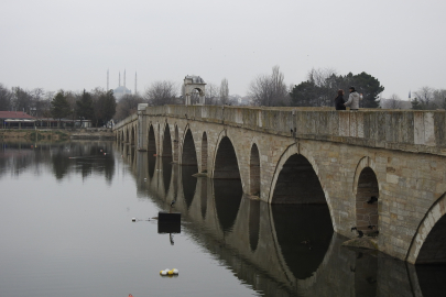 Tunca ve Meriç Nehri'nin Su Seviyesi Arttı