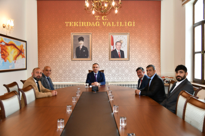 Vali Recep Soytürk, Roman Koordinatörü ve İlçe Temsilcileri ile Buluştu