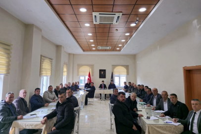 Meriç’te İlçe Değerlendirme Toplantısı Gerçekleştirildi