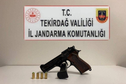 Tekirdağ’da Jandarmadan Silah Operasyonu