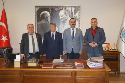 TYBB Edirne Şubesi’nden Ediz Martin’e Teşekkür Ziyareti